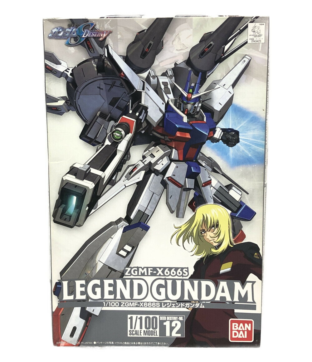 【中古】 機動戦士ガンダムSEED DESTINY 機動戦士ガンダムSEED DESTINY 12 ZGMF-X666Sレジェンドガンダム 1/100 ガンプラ バンダイ プラモデル