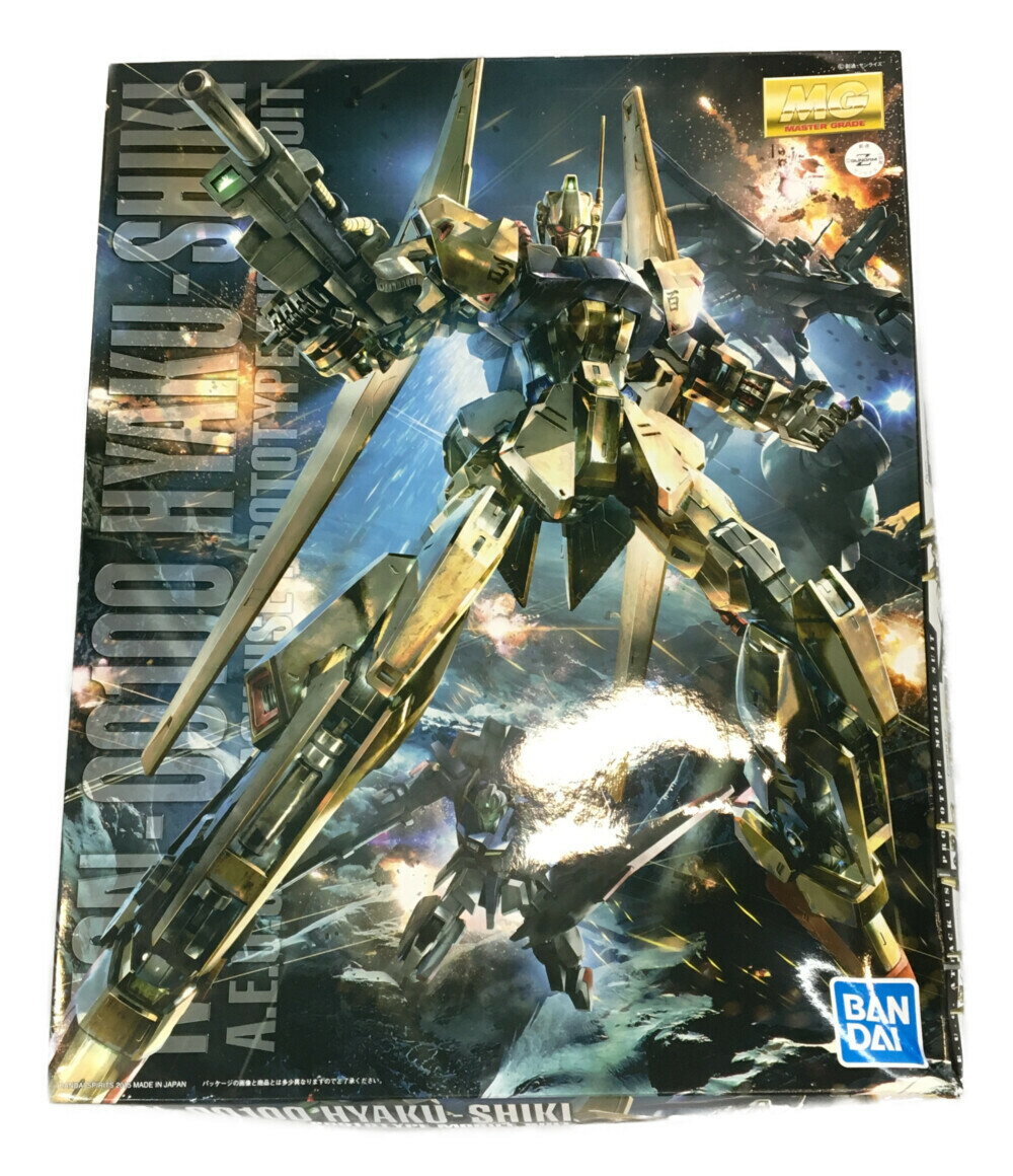 【中古】 機動戦士Zガンダム 機動戦士Zガンダム 反地球連邦組織エゥーゴ攻撃型モビルスーツ MSN-00100百式Ver.2.0 1/100 MG バンダイスピリッツ プラモデル