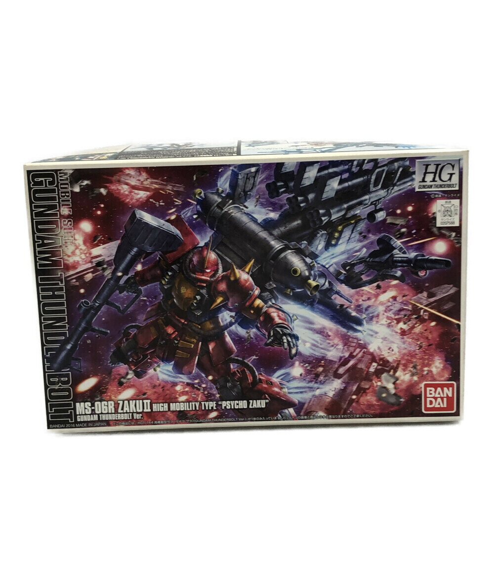 【中古】 機動戦士ガンダム サンダーボルト 機動戦士ガンダム サンダーボルト MS-06R高機動型ザク サイコザク 1/144 ガンプラ バンダイ プラモデルのサムネイル