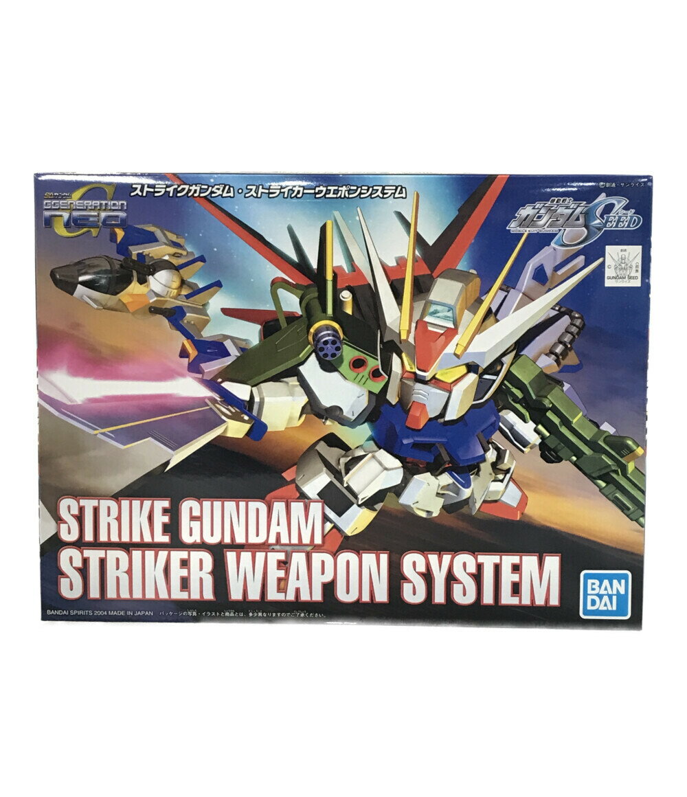 【中古】 SDガンダム Gジェネレーション NEO SDガンダム Gジェネレーション NEO 機動戦士ガンダム ストライクガンダム・ストライカーウエポンシステム BB戦士259 バンダイスピリッツ プラモデルのサムネイル