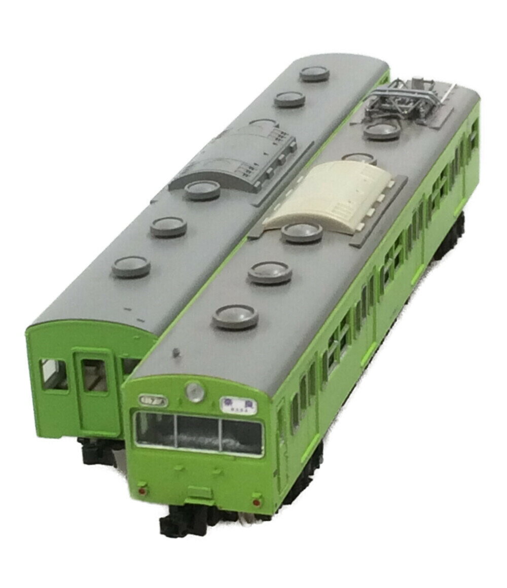 【全品ポイント10倍20日0時～23時59分迄】【中古】訳あり 鉄道模型 JR西日本103系奈良線 クモハ103-17&サハ103-369 2両セット KATO 模型