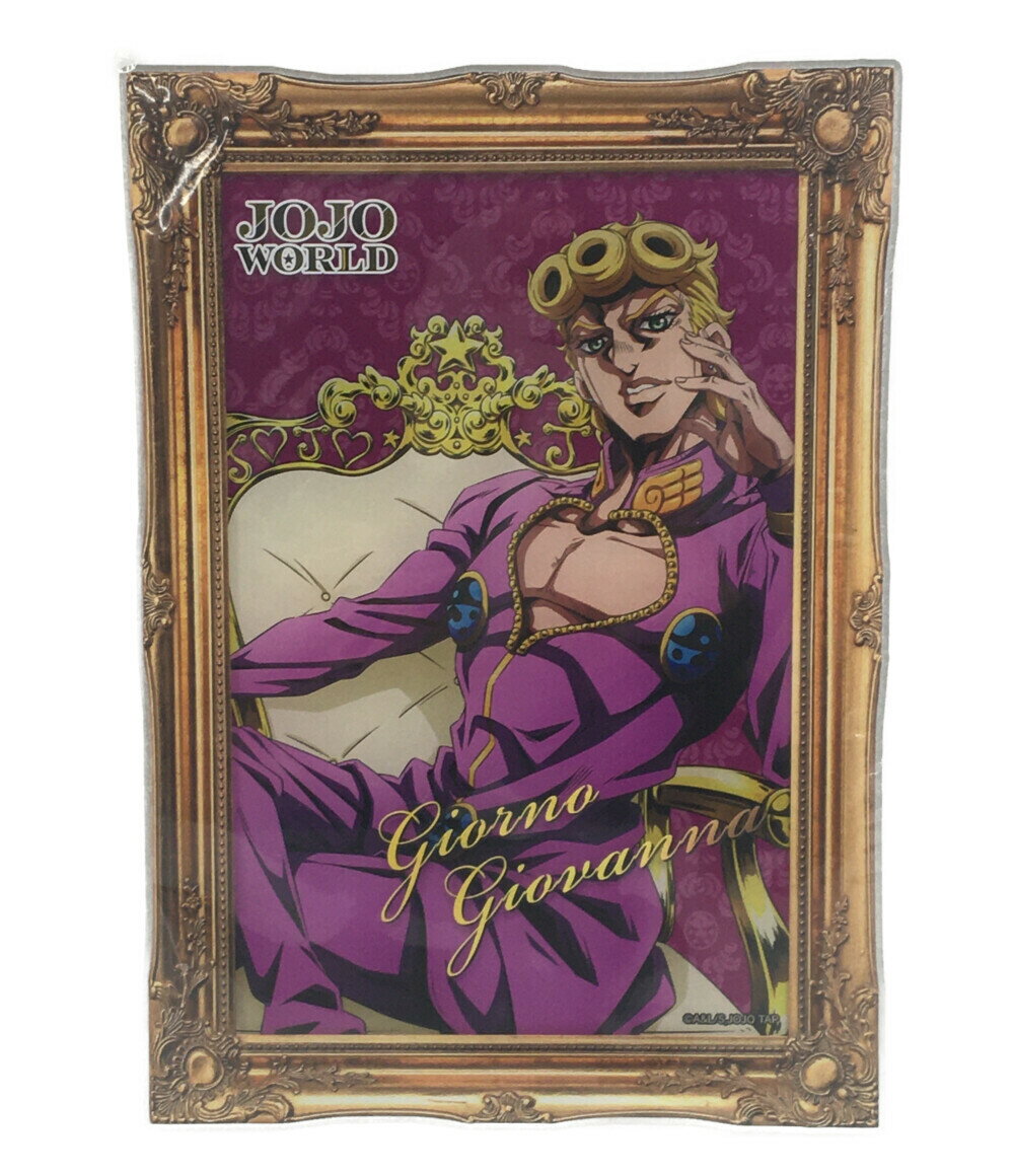 【中古】美品 ジョジョの奇妙な冒険 アクリルボード ジョジョの奇妙な冒険 ジョルノジョバーナ バンダイ その他ホビーのサムネイル