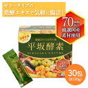 【新商品】 平坂酵素 30包 HS003 スティック 個包装 腸活 温活 ゼリー ゼリータイプ ペースト状 ペースト サプリ 生姜風味 野菜不足 野菜 手軽 飲...