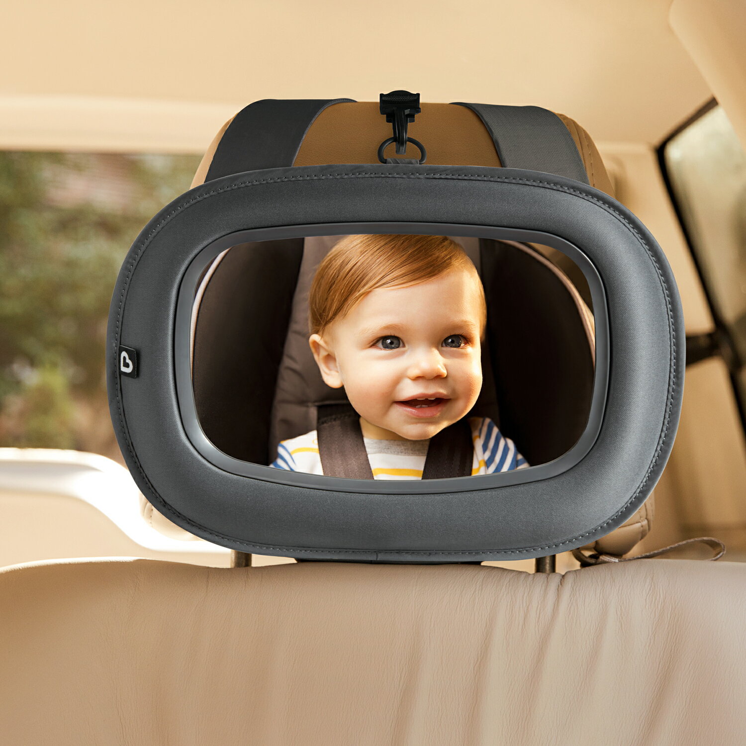 munchkin マンチキン ベビーインサイトミラー | ベビーミラー ミラー 鏡 車 後部座席 チャイルドシート アクセ