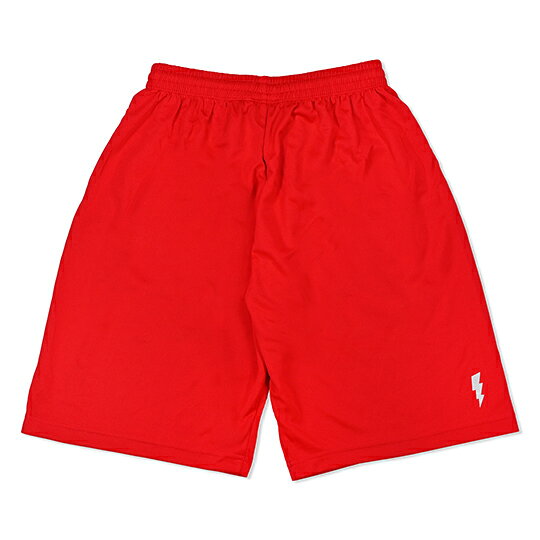 HUGESTのHXB DRY MESH PANTS【Blackletter】 RED×REF 　バスケットボールドライパンツ　バスパン プラパン｜アングル2