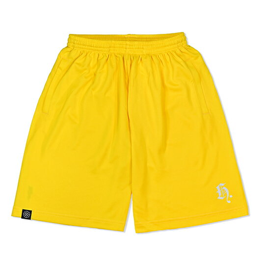HXB DRY MESH PANTS【Blackletter】 YELLOW×REF バスケットボールドライパンツ バスパン プラパン