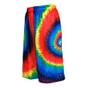 HXB 【Graphic MESH SHORTS】TIEDYE　タイダイ　バスケ　バスケットボール　バスケウェア　バスパン　スポーツ　ショーツ　フェス