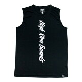 HXBDRY NOSLEEVECALLIGRAPHY / BLACK