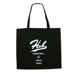 HXB 【トートバッグ】BLACK TOTE BAG ブラック バスケットボール バスケ バッグ