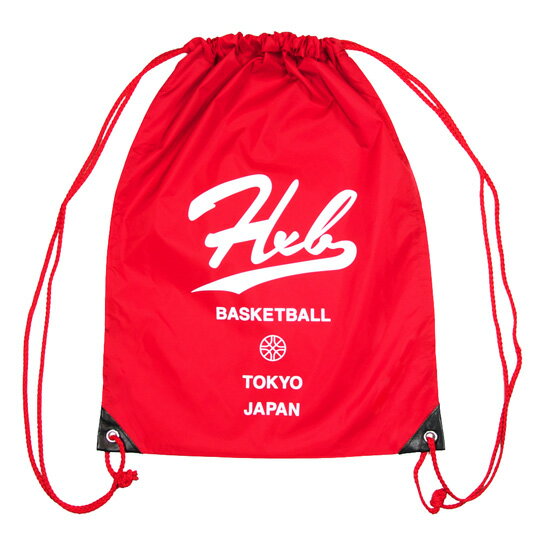 HXB 【KnapSack】 UNDER LINE / RED/WHITE バスケットボール ナップサック