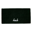 HXB HEAD BAND 【Cursive】 LOGO BLACK L Size ヘッドバンド ヘアバンド バスケットボール バスケ スポーツ 太め