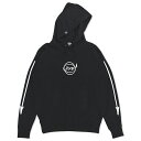 HXB HOODIE yMarkerz BLACK~WHITE@oXPbg{[@XEFbg p[J