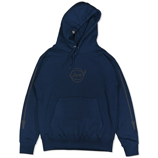 HXB HOODIE 【Marker】 NAVY×BLACK バスケットボール スウェット パーカ HXB HOODIE 【Marker】 NAVY×BLACK バスケットボール スウェット パーカ
