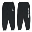 HXB SWEAT PANTS 【Calligraphy】 BLACK×WHITE バスケットボール ウェア スウェットパンツ セットアップ