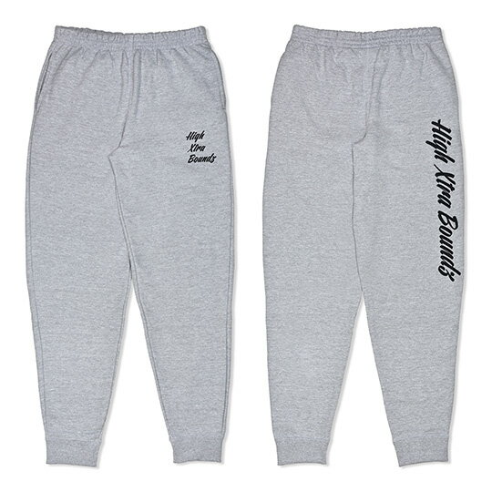 HXB SWEAT PANTS Calligraphy GRAYBLACK Хåȥܡ  åȥѥ åȥå