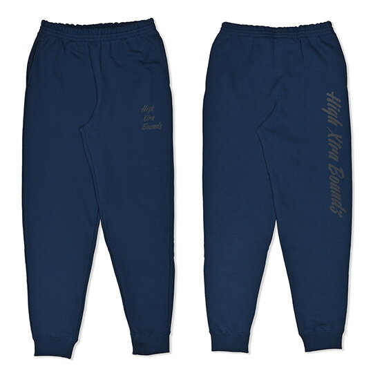 HXB SWEAT PANTS  Calligraphy  NAVY~BLACK oXPbg{[ EFA XEFbgpc ZbgAbv