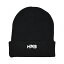 HXB KNITCAP 【SLASH】 BLACK 　バスケットボール　ニットキャップ