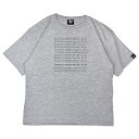 HXB トライブレンド BIG TEE 【DULL BOY】 GRAY×BLACK / バスケットボール トライブレンドビッグシルエットTシャツ