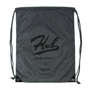 HXB 【KnapSack】CHACOAL/BLACK バスケットボール　バスケ　ナップサック　バッグ バック　スポーツ