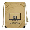 HXB 【KnapSack】 THE BOARD / KHAKI/BLACK バスケットボール ナップサック