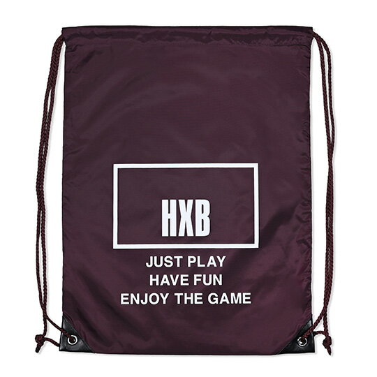 HXB 【KnapSack】 THE BOARD / MAROON/WHITE バスケットボール ナップサック