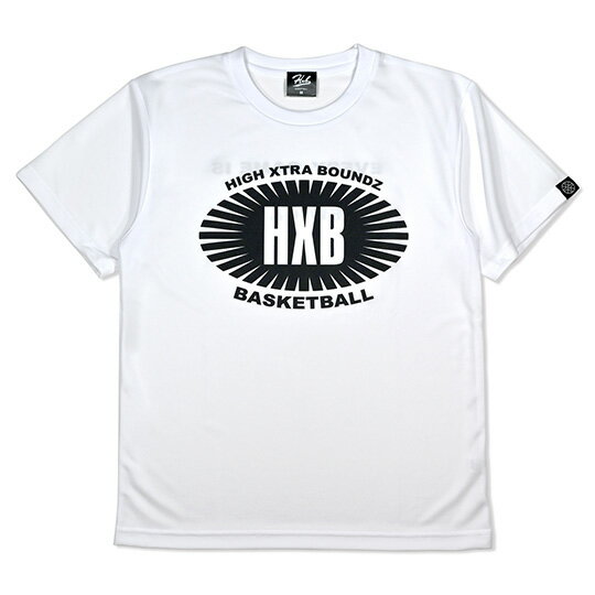 樂天商城 - HXB ドライTEE 【CORE】 WHITE×BLACK バスケットボール バスケ Tシャツ