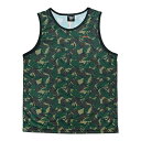 HXB Graphic Mesh Tank 2.0 【BRUSH CAMO】 バスケットボールタンクトップ ブラッシュカモフラ柄