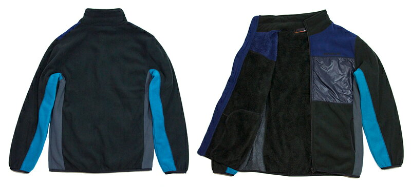 30% OFF SALE!! ■HUGEBLOCKS■【MIXED FREECE JKT】アウター フリースジャケット サ...