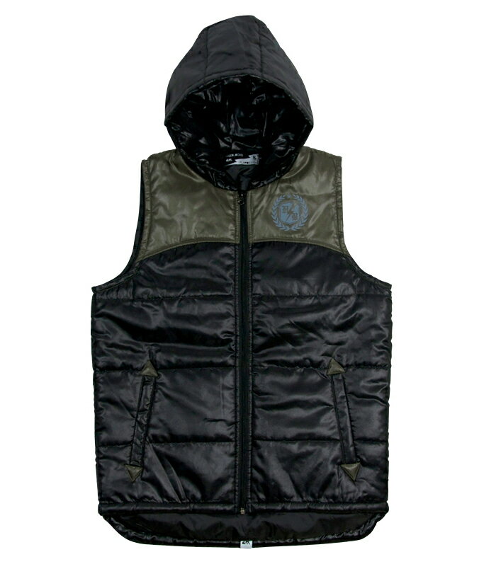 30% OFF SALE!! HUGEBLOCKSyNYLON VEST HOODIEzBLACK@Z[@xXg@_E@t[h@Ci[@AE^[@WPbg