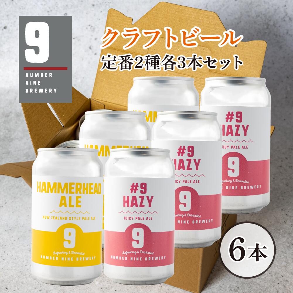 ナンバーナインブルワリー・クラフトビール  缶6本セット