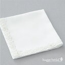 ブライダル ハンカチ プリンセス【ハンカチ 白 花嫁 小物 ウェディング 結婚式 お礼 ギフト プチギフト プレゼント パール レース フォーマル 冠婚葬祭 シルクタッチ 綿 コットン ばら 可愛い 婚礼用 日本製 いい夫婦の日 ブライズメイド 家族婚 顔合わせ ファッション雑貨】