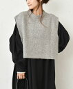 【SALE】hagumu|30代 40代 50代 レディース ブークレケープ ケープ グレー ブラック 黒 着こなし 秋カラー 秋冬 レイヤード 重ね着 着回し...
