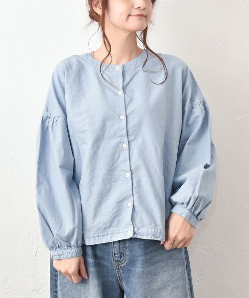乐天商城 - SUN VALLEY｜日本製品染め オックス2wayプルオーバー[[SK2030265]][C]