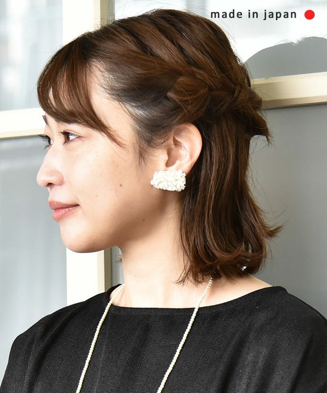 tumugu ツムグ｜イヤリング 　アクセサリー　レディース　ファッション　夏　服　コーデ　30代　40代　50代　[[TA18402]][C]