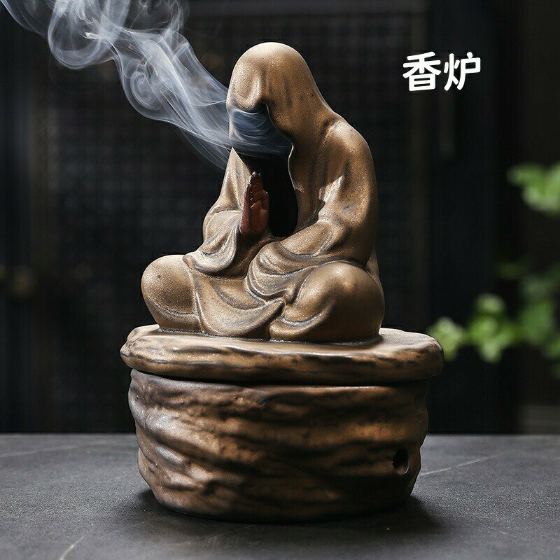 樂天商城 - お香立て無相禅意おしゃれ陶器お香たてオシャレ香炉インテリア仏具陶磁器お線香立て線香立てかわいい香立てユニークスティックコーンお線香の使用に陶器お香立て付きかっこいいおしゃれデザインセラミック