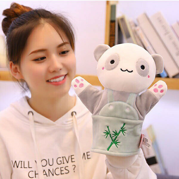 ハンドパペットぬいぐるみパペット人形おもちゃキッズ赤ちゃんベビーかわいいヌイグルミギフト出産祝いt2t2/代引不可