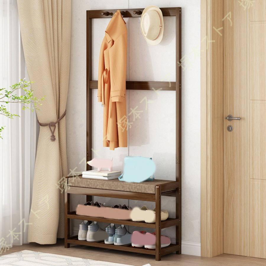 コートハットラックシェルフシューズベンチ洋服バッグハンガー収納ホルダー Amazon.co.jp: ベンチ付きコートハンガー、ハンガーラックき玄関ベンチ