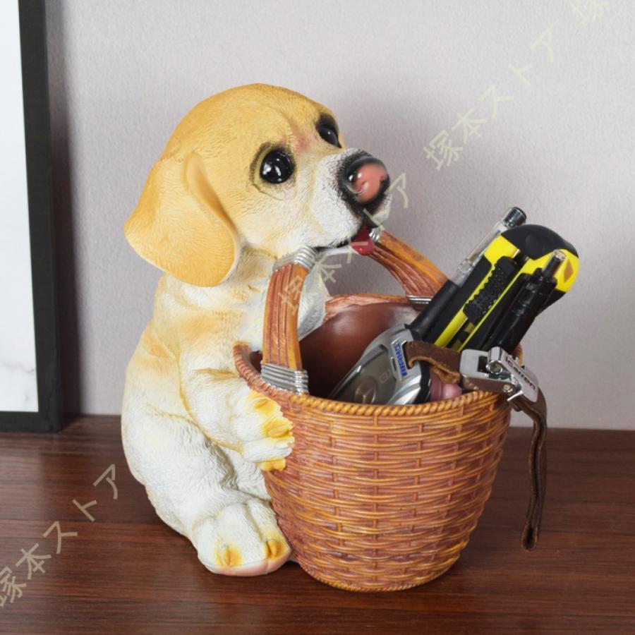 For Laundries - 収納ボックス犬キー収納鍵置き小物収納卓上置物収納トレイテディコアラテディテープル玄関樹脂フレンチブルドッグ彫刻収納トレイ動物像化粧卓