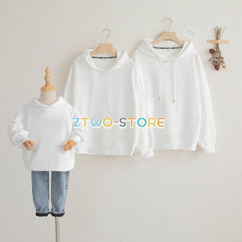 ペアルックパーカー親子トップスレディースメンズ長袖お揃い服夫婦トレーナーペア...