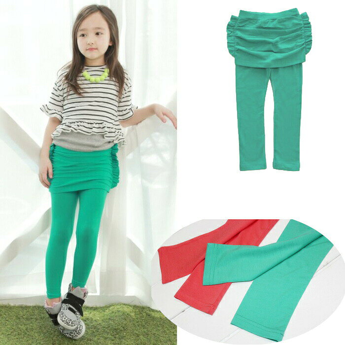 キッズ ボトムス レギンス 女の子 パンツ 子供服 100cm/110cm/120cm/130cm/140cm