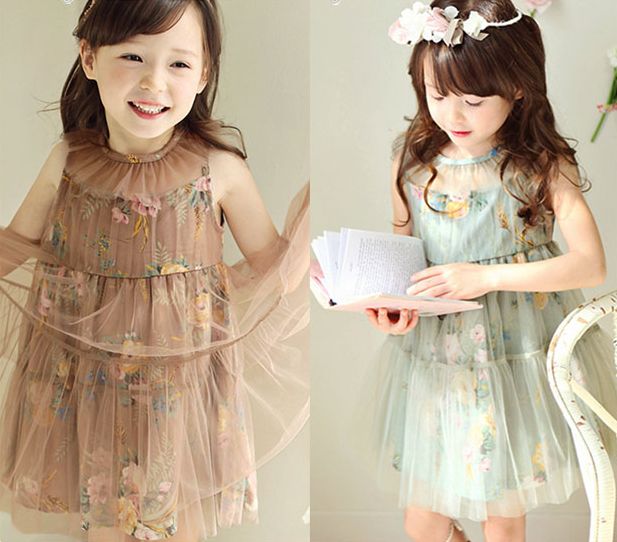 樂天商城 - 数量子供服女の子夏服キッズワンピース夏子供服ワンピース発表会ノースリーブ花柄ワンピース