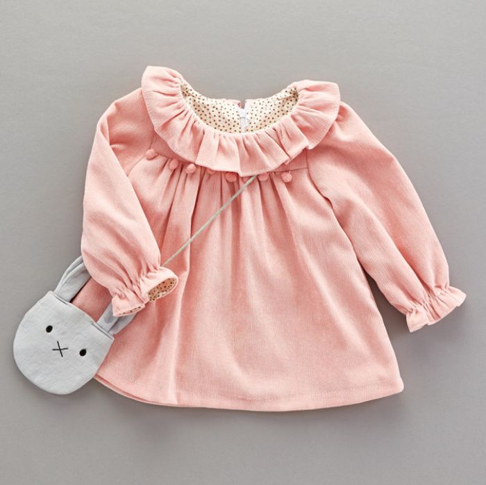 Blousons, Jumpers - 子供服女の子チュニックワンピース女の子春物子供服女の子カジュアルナチュラルキッズ長袖ワンピース子供服ワンピースキッズ園児子供服通園/通学