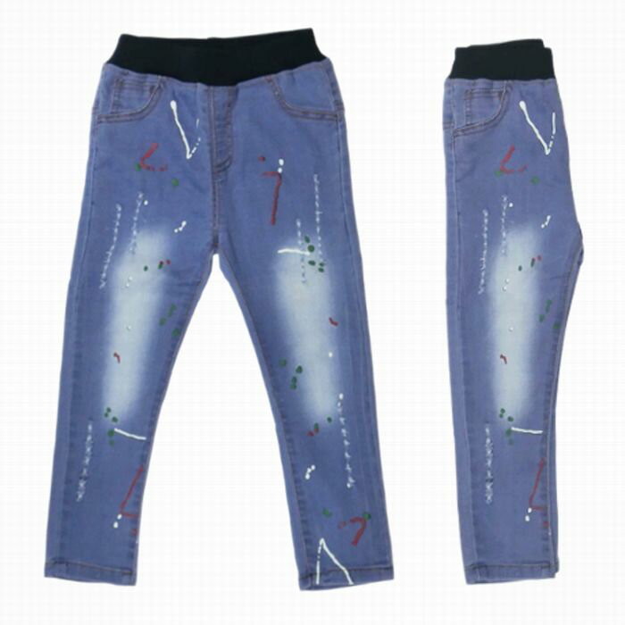 Long-Trousers, Trousers - ネコポス便送料無料定番人気通年使えるストレッチデニムパンツキッズ子供ロングパンツ長ズボン新商品・数量