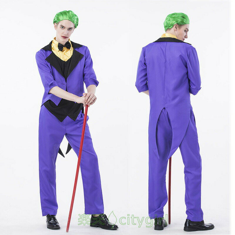 乐天商城 - ハロウィン コスプレ 欧米 ピエロ コウモリ 男 吸血鬼 メンズ用 cosplay コスプレ衣装 アニメ 舞台劇 大人用 コスチューム 文化祭 忘年会 舞台衣装 演出服 おもしろ 仮装 ナース