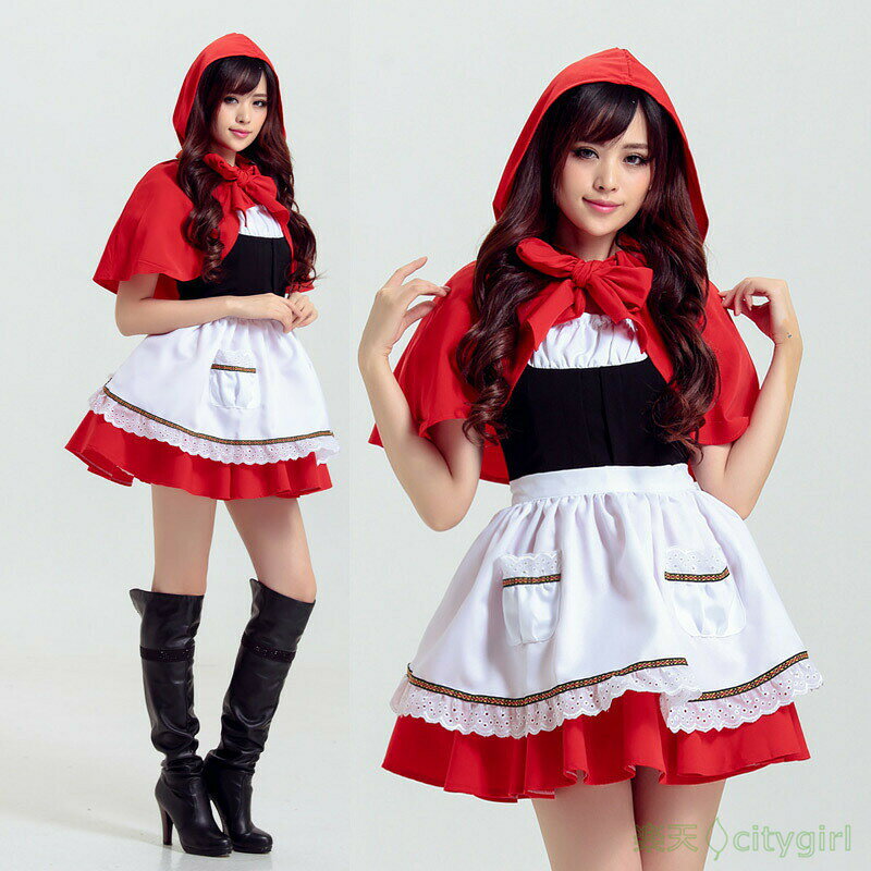 乐天商城 - レディースサンタクロース 仮装 プリンセス パーティー用 美女 セクシー 舞台劇 ハロウィン 大人用　ワンピース コスチューム コスプレ衣装 文化祭 忘年会 舞台衣装 演出服 レディース 女性用 童話衣装