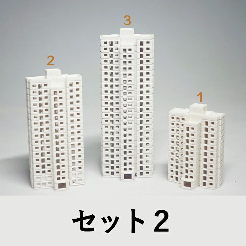 Hug Selectの1/800 1/500 スケール現実的な建築ミニチュアクラフトディスプレイ用未塗装ジオラマ住宅モデル｜アングル3