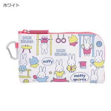 NUU-R miffy sports (ヌウアール ミッフィー スポーツ) ナインチェ【レディース 財布 長財布 L字ファスナー ペンケース 筆箱 シリコン p+gdesign】