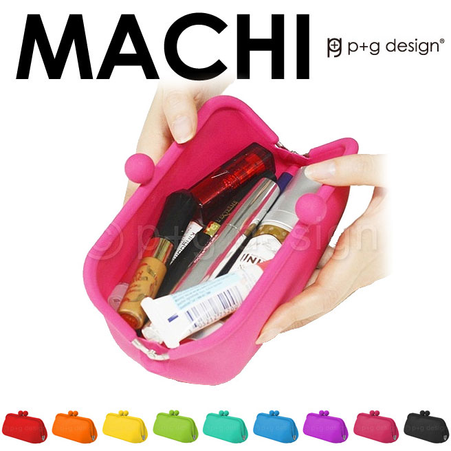 【送料無料】【公認正規販売店】 MACHI(マチ) 【まち ガマ口 がま口 文房具入れ 小物入れ ペンケース 筆箱 レディース 人気 さらさら 柔らかい 即納 水洗いOK p+g design】