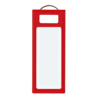 コクヨs&t キーホルダー名札〈keysys〉 赤 ナフーs230r