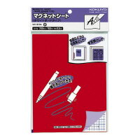 コクヨ KOKUYO 51150594 マグネットシート ホワイトボードタイプ 200×150mm赤 マク−310R